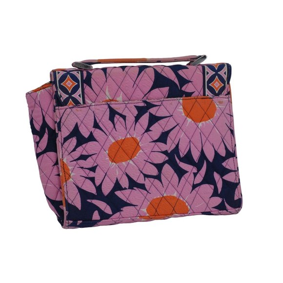 Vera Bradley Pink Love Me Twist‎ Lock Hand Bag - Picture 3 of 11